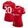 Officiële Voetbalshirt Liverpool Diogo J 20 Thuis 2023-24 - Dames